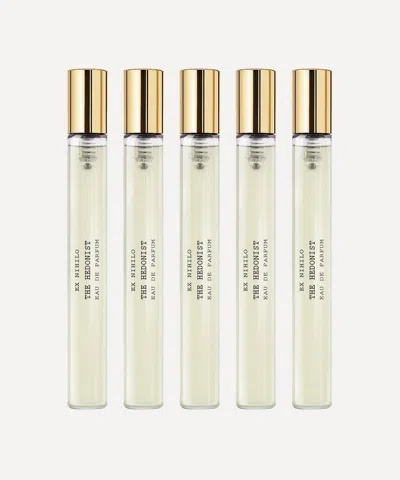 Ex Nihilo Women's The Hedonist Eau De Parfum Travel Set 5 X 7.5ml