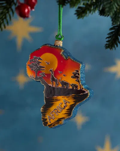 Exclusive Africa Christmas Ornament In Multi