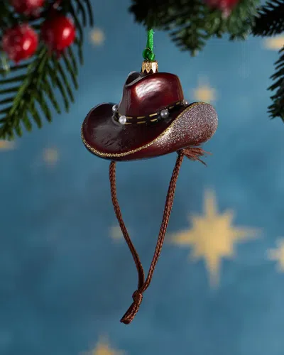 Exclusive Cowboy Hat Christmas Ornament