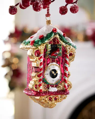 Exclusive Cuckoo Clock Christmas Ornament In Multi