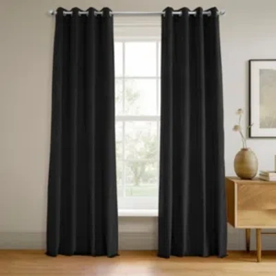 Exclusive Fabrics & Furnishings Signature Blackout Grommet Velvet Panel, 50" X 96"