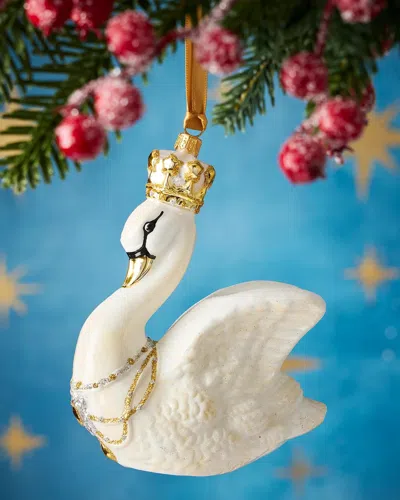Exclusive Her Majesty Queen Swan Christmas Ornament In Multi