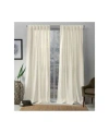 Exclusive Home Curtains Bella Sheer Hidden Tab Top Curtain Panel Pair, 54" X 84" In Ivory