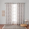 Exclusive Home Curtains Branches Grommet Top Light-filtering Set Of 2 Curtain Panel In White