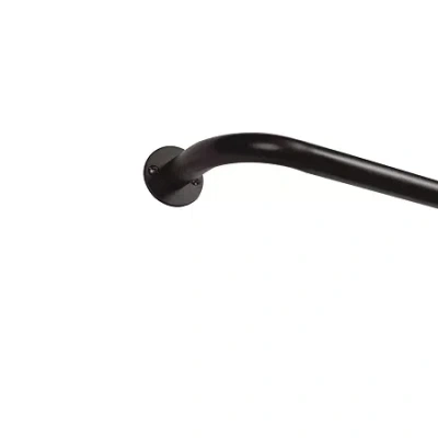 Exclusive Home Curtains Holden Wa 1 In Adjustable Curtain Rod In Brown