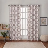 Exclusive Home Curtains Kochi Grommet Top Light-filtering Set Of 2 Curtain Panel In White