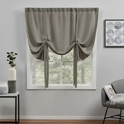 Exclusive Home Curtains Loha Pinch Pleat Light-filtering Set Of 2 Curtain Panel In Brown