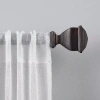 Exclusive Home Curtains Napoleon 1 In Adjustable Curtain Rod In Brown