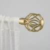 Exclusive Home Curtains Ogee 1 In Adjustable Curtain Rod In Yellow