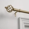 Exclusive Home Curtains Torch 1 In Adjustable Curtain Rod In Yellow