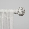 Exclusive Home Curtains Vine 1 In Adjustable Curtain Rod In White