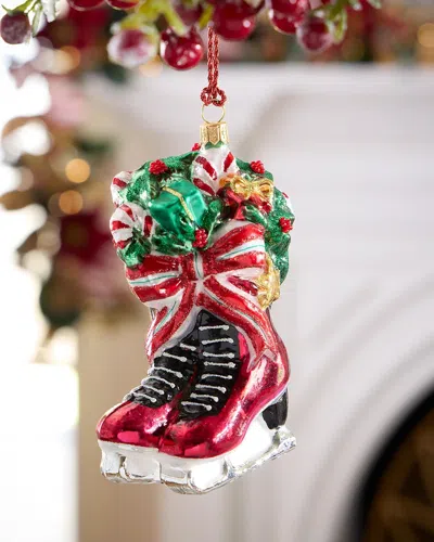 Exclusive Ice Skates Christmas Ornament