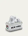 Exclusive Library Lion Christmas Ornament In Metallic