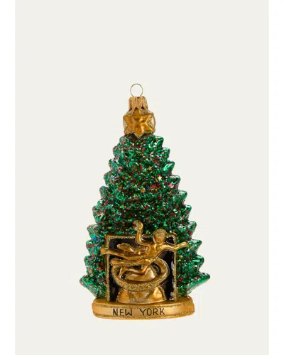 Exclusive New York Tree Christmas Ornament In Green