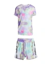 Exclusive Paris Woman Tracksuit Lilac Size S Polyester, Cotton