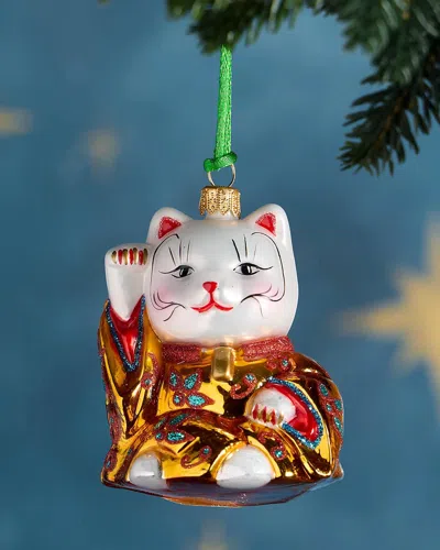 Exclusive Sir Maneki-neko Christmas Ornament In Multi