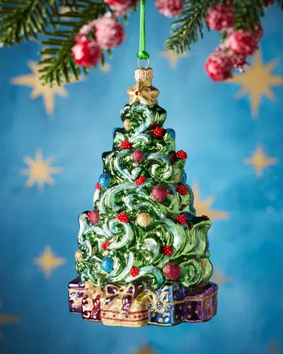 Exclusive Swirling Christmas Tree Ornament In Multi