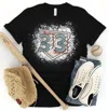Exclusive Thredz 3 Up 3 Down Baseball Tee In Black In Black