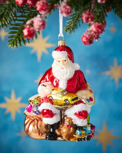 Exclusive Toymaker Santa Christmas Ornament