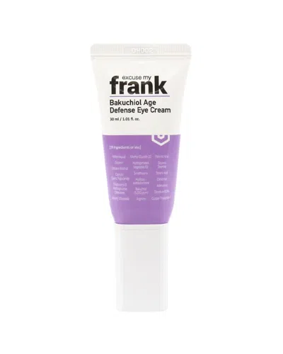 Excuse My Frank Unisex 1oz Bakuchiol Age Defense Eye Cream Pack Of 2