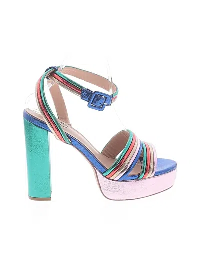 Pre-owned Exe' Sandals In Blue