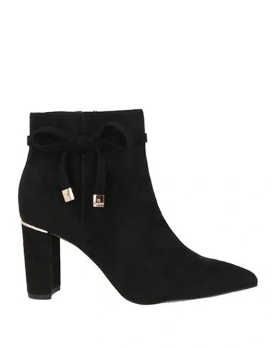 Exe' Exè Woman Ankle Boots Black Size 9 Textile Fibers