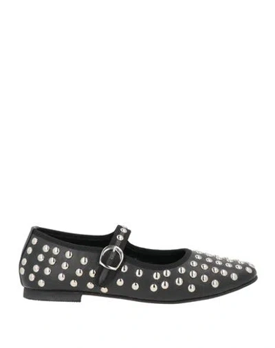 Exe' Exè Woman Ballet Flats Black Size 6 Synthetic Material