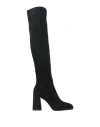 Exe' Woman Boot Black Size 8 Textile Fibers In Black