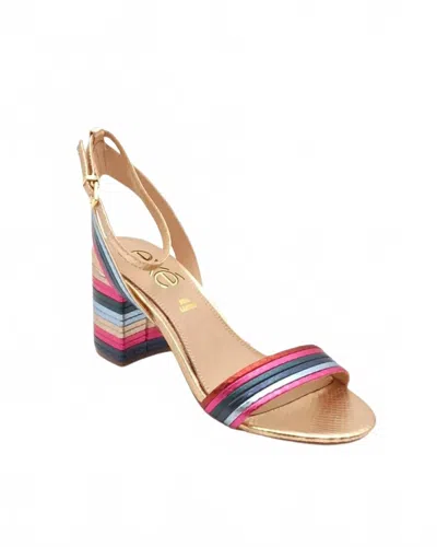 Exe' Women's Adelle Block Heel Sandals In Multicolor