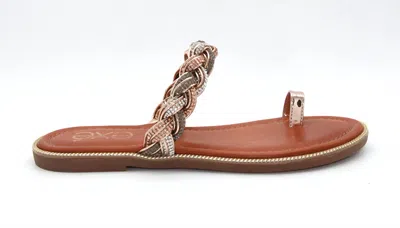 Exe' Women's Ariana 418 Sandal In Gold In Multi