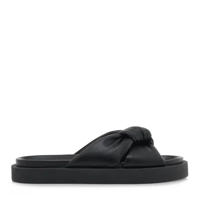 Exe' Women's Artemis 940 Flat Sandal In Black