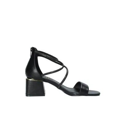 Exe' Women's Carmen Low Heel Sandals In Black