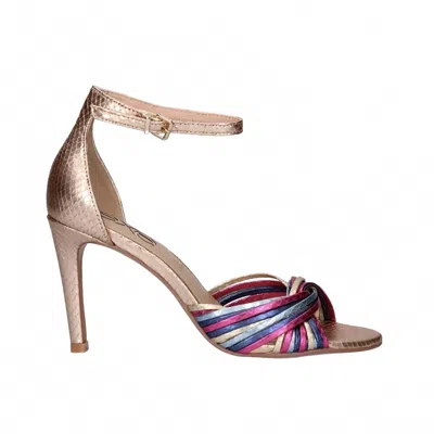 Exe' Women's Colored Heel Sandal In Multicolor