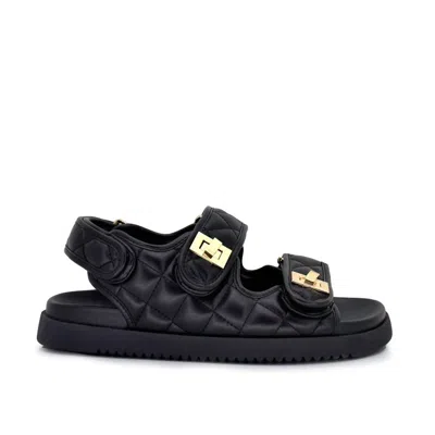 Exe' Women's Dione 030 Comfort Sandal In Black