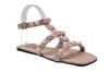 Exe' Women's L2269-2781 Flat Sandal In Pink In Pink