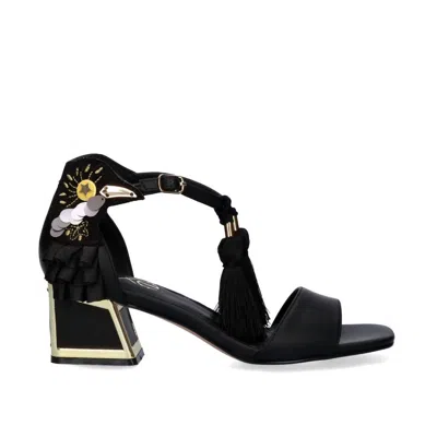 Exe' Women's Luisa Block Heel Sandal In Black