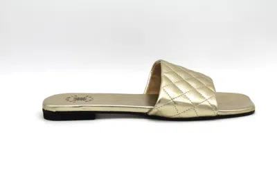 Exe' Women's Maggiore Flat Sandal In Gold