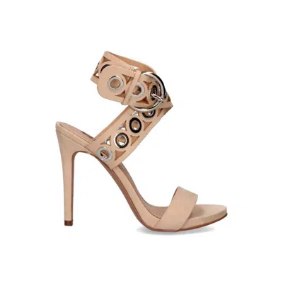 Exe' Women's Silvia-224 High Heels In Beige In Neutral