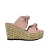 Exe' Women's Valeria Wedges In Pink In Pink