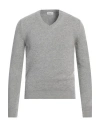 Exemplaire Man Sweater Grey Size L Cashmere In Grey