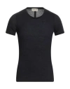 Exemplaire Man T-shirt Midnight Blue Size S Cashmere