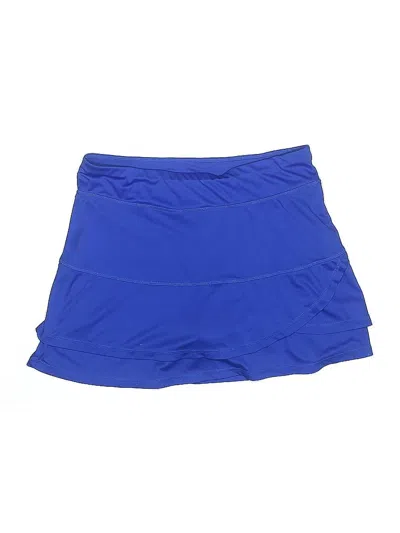 Pre-owned Exertek Active Skort In Blue