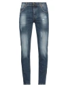 Exibit Man Jeans Blue Size 28 Cotton, Elastane In Blue