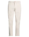 Exibit Man Pants Beige Size 34 Viscose, Polyamide, Elastane