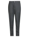Exibit Man Pants Charcoal Size 30 Polyester, Viscose, Elastane In Gray