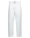 Exibit Man Pants Light Grey Size 34 Cotton, Elastane In Grey