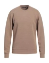 Exibit Man Sweater Camel Size Xl Polyester, Viscose, Elastane In Beige
