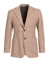 Exigo Man Blazer Brown Size 32 Virgin Wool, Cotton, Polyester