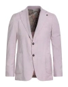 Exigo Man Blazer Pink Size 32 Polyester, Viscose, Elastane