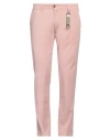 Exigo Man Pants Pink Size 34 Cotton, Elastane In Pink